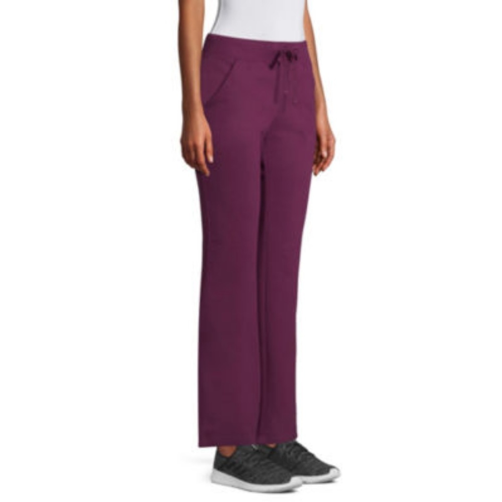 St. John's Bay Active Mid Rise Straight Sweatpant - Picture 3 of 3